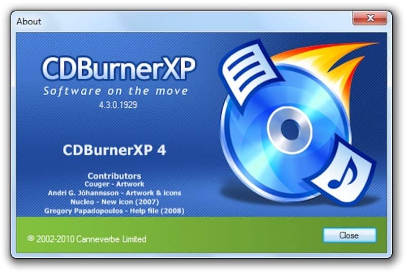 cdburnerxp - best dvd burning software